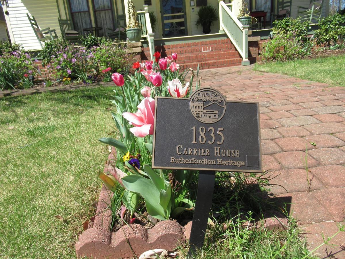 Carrier Houses Bed & Breakfast Rutherfordton Esterno foto